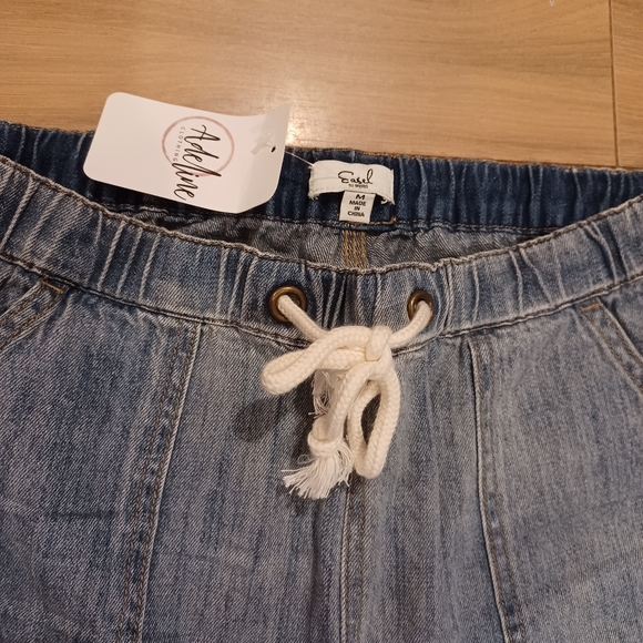 🌸 NWT Easel Denim Joggers - Picture 8 of 10